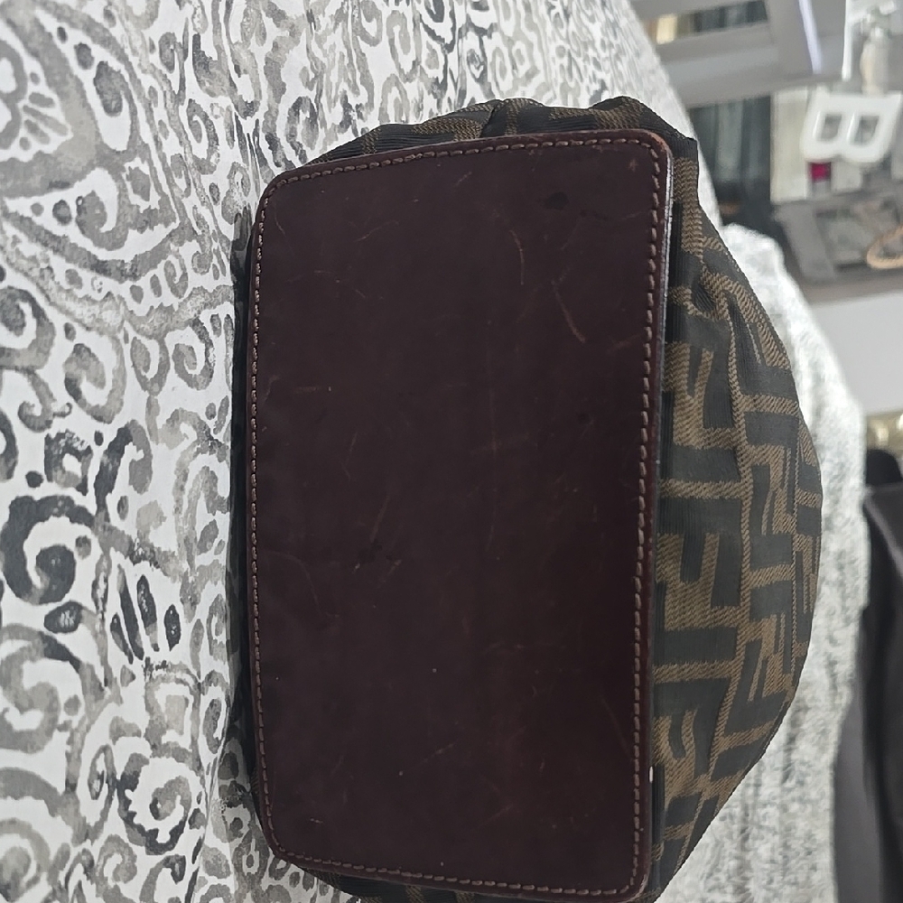 Fendi Brown and Black Tote Bag - Picture 4 of 13